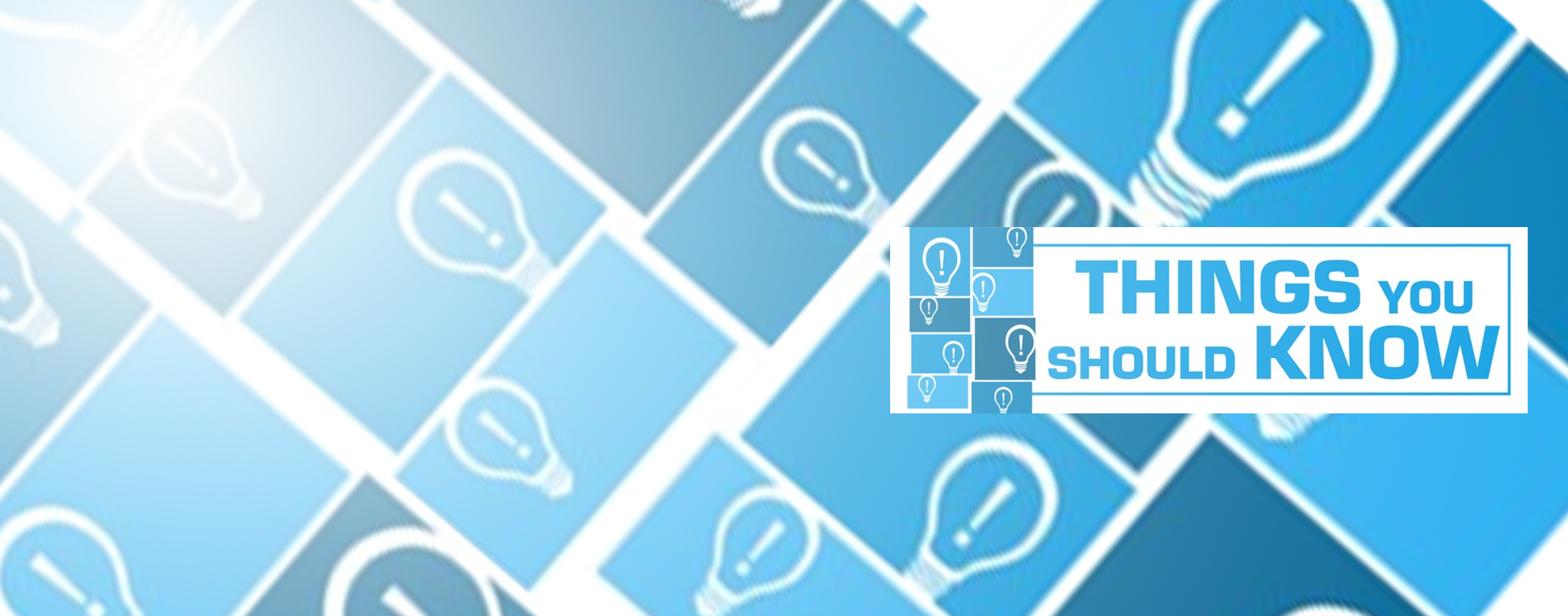 Things you should know icon